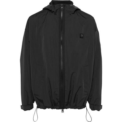 HUGO giacca con cappuccio - nero