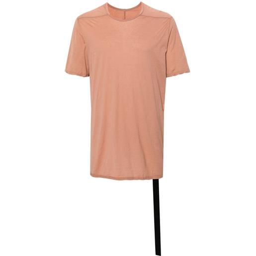 Rick Owens DRKSHDW t-shirt lunga - rosa