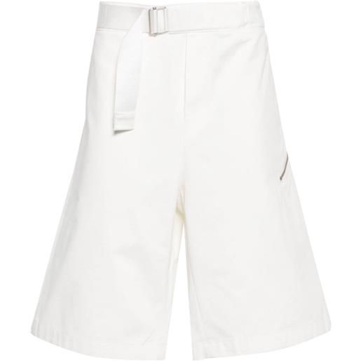 OAMC shorts con cintura - bianco
