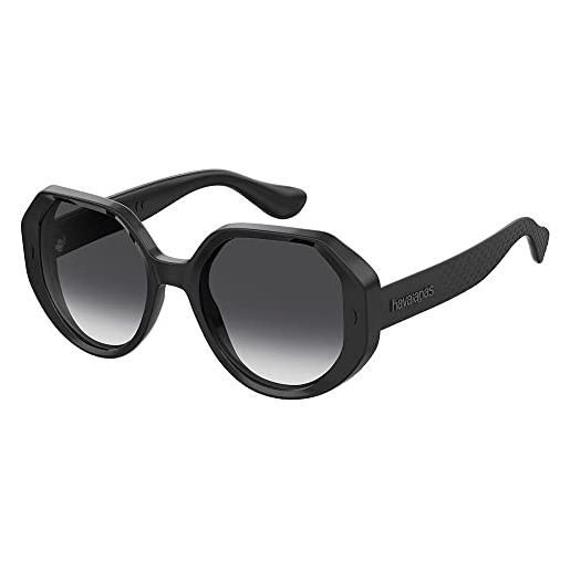 Havaianas tijuca sunglasses, 807 black, 53mm unisex