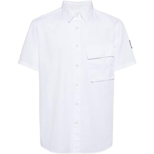 Belstaff camicia con applicazione - bianco