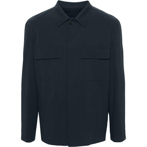 Lardini giacca-camicia - blu