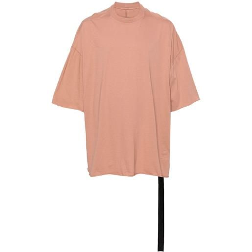 Rick Owens DRKSHDW t-shirt in cotone biologico - rosa
