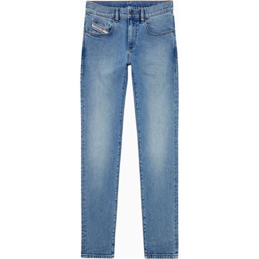 DIESEL jeans slim blu chiaro uomo DIESEL d-strukt 0claf