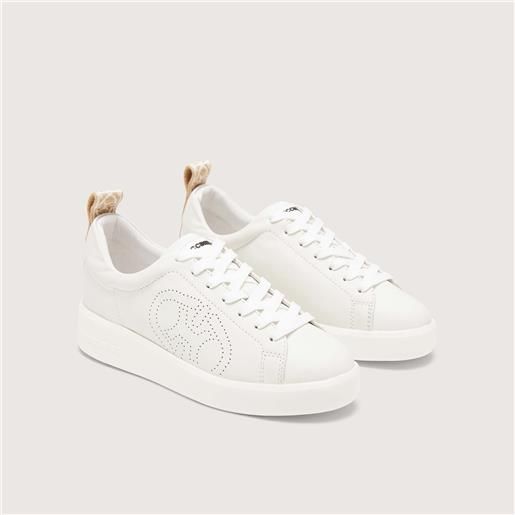 Coccinelle sneakers in pelle liscia Coccinelle monogram perforee sneakers