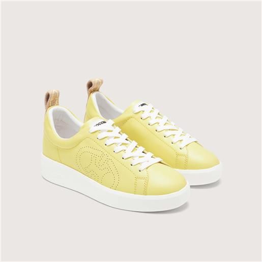 Coccinelle sneakers in pelle liscia Coccinelle monogram perforee sneakers