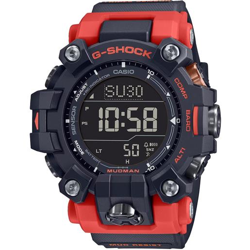 G-Shock orologio G-Shock gw-9500-1a4er mudman rosso e nero