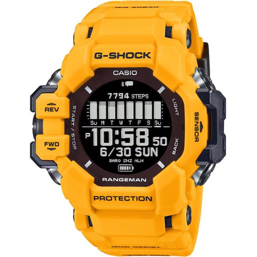 G-Shock orologio G-Shock gpr-h1000-9er rangeman gps giallo