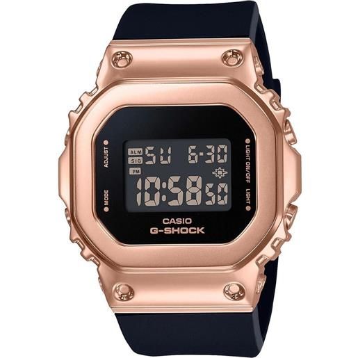 G-Shock orologio G-Shock donna gm-s5600pg-1er acciaio rosa e nero