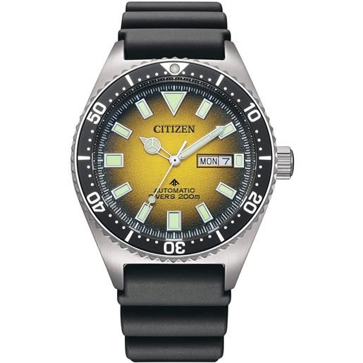 Citizen orologio Citizen promaster diver's ny0120-01x giallo automatico
