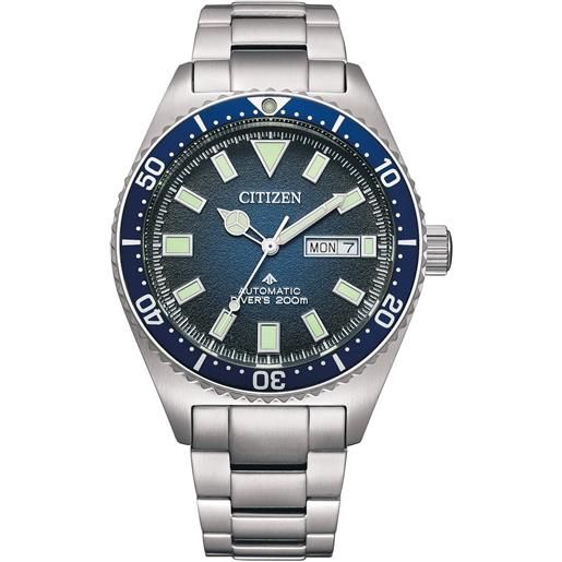 Citizen orologio Citizen promaster diver's ny0129-58l blu acciaio
