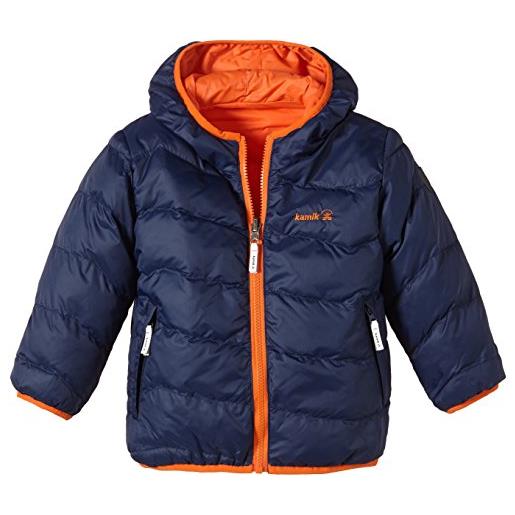 Kamik giacca sportiva giacca reversibile blender reversible, ragazzo, wendejacke blender reversible, blu - navy blue, 13