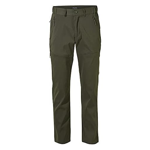 Craghoppers uomo kiwi pro trouser pantaloni da escursionismo, dk khaki, 34