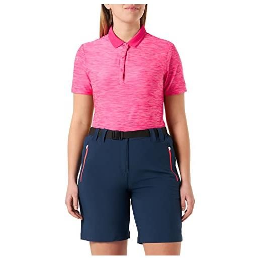 CMP outdoor bermuda stretch, woman, blue-red kiss, 42