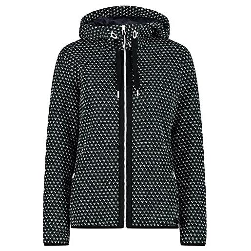 CMP jacquard wooltech jacket, woman, eden-b. Gesso, 40