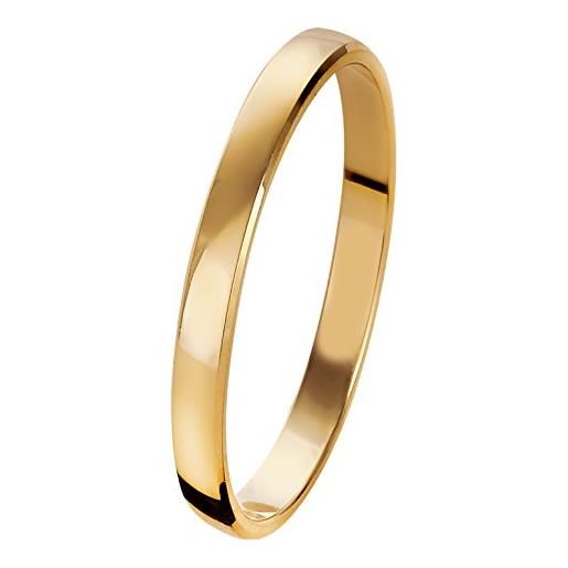 Orphelia - anello nuziale, oro giallo 9 carati 375/1000