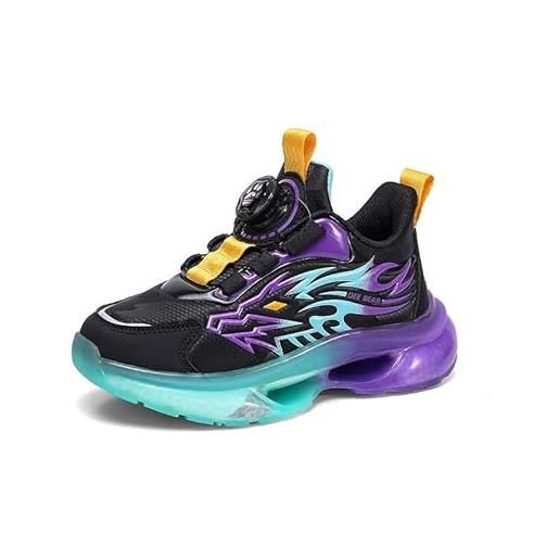 Xinghuanhua scarpe da ginnastica moda scarpe da corsa sportive scarpe da basket scarpe da camminata ragazzi atletica scarpe bambini tennis leggere sneaker eu29-39
