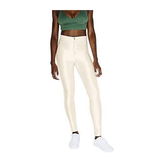 American Apparel pantaloni da discoteca leggings, perla, xs donna