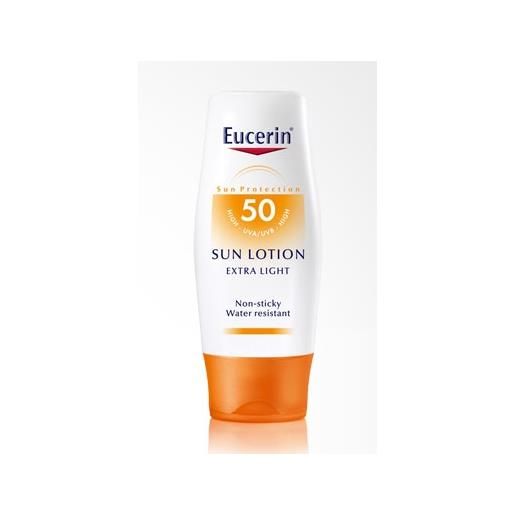 Eucerin Sole eucerin linea solare pelli sensibili spf50 lozione protettiva extra. Leggera 150ml