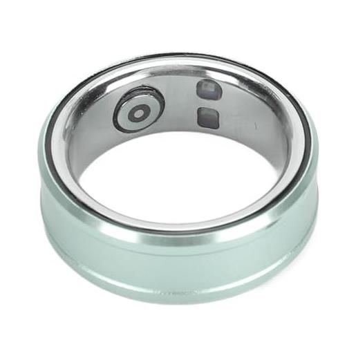 Eulbevoli nfc smart ring, contapassi health tracker smart ring analisi del sonno 5.1 con app per lo sport (taglia 18 diametro interno: ca. 18,9 mm/0,7)