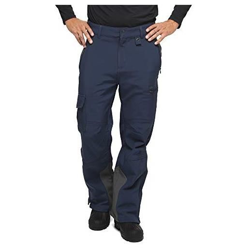 ARCTIX advantage softshell pants, pantaloni da neve uomo, blue night, large (36-38w 32l)