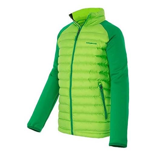 TRANGOWORLD trango giacca thun - giacca, unisex bambini, verde (verde/verde)