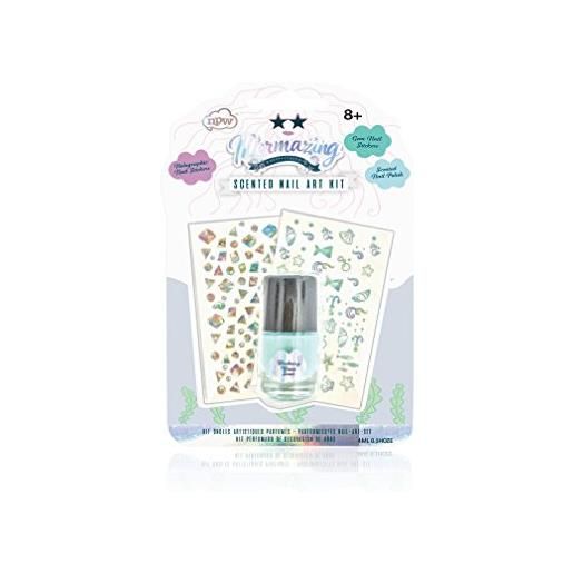 NPW mermaid scented nail polish sticker set