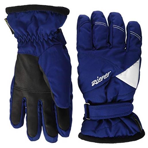 Ziener lara gtx(r) girls glove junior, guanti da sci. Bambini, blu, 6