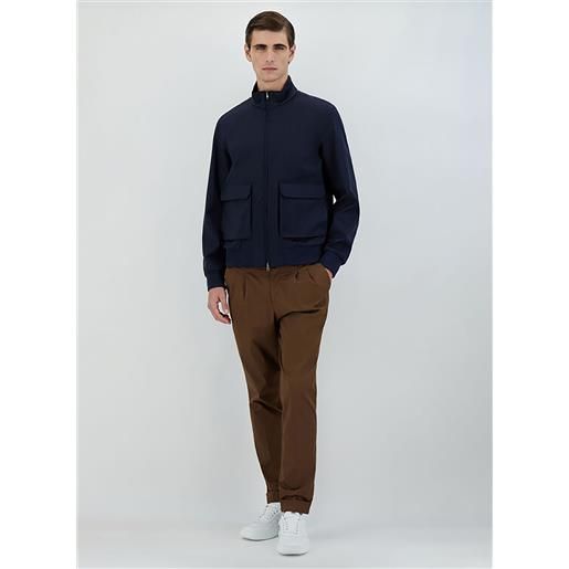 HERNO bomber in layers wool storm uomo