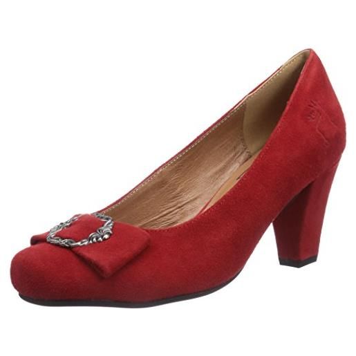 Andrea Conti hirschkogel 3009206, scarpe décolleté donna, rosso rosso 021, 36 eu