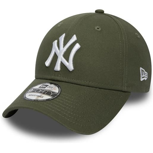 New era cappellino 9forty new york yankees essential verde khaki