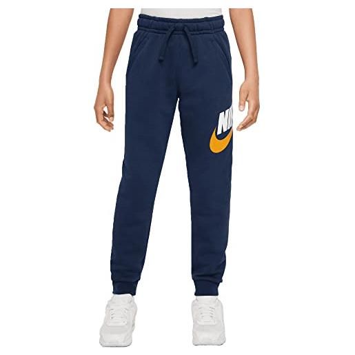Nike pantalone da ragazzo club fleece blu taglia s (128-137 cm) codice cj7863-414