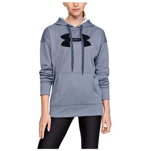 Under Armour synthetic felpa, donna, grigio, sm