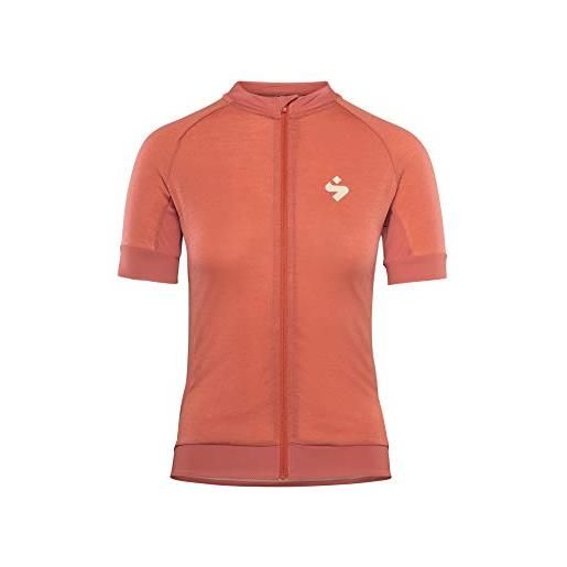Sweet Protection crossfire merino ss jersey w, donna, palissandro, xs