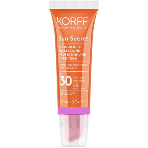 Korff sun secret lip color spf30 raspberry pink 10ml Korff