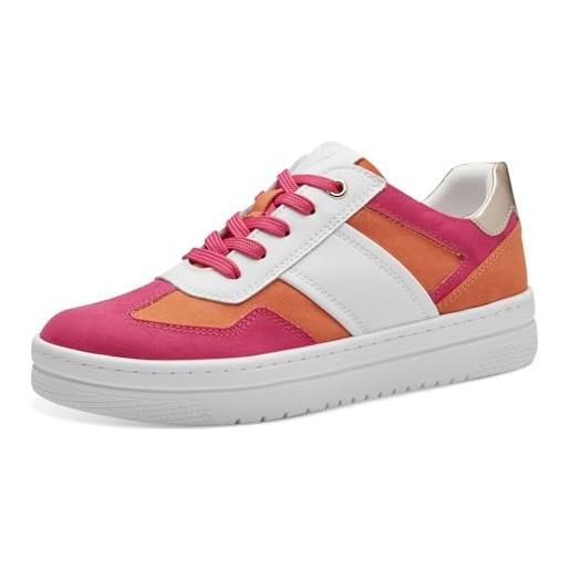 MARCO TOZZI 2-23746-42, scarpe da ginnastica, donna, bianco pink, 41 eu