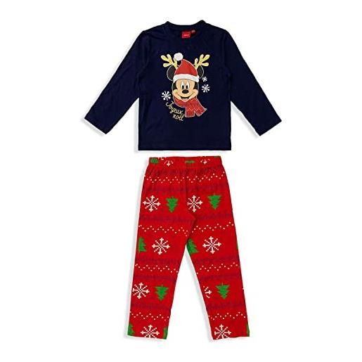 SUN CITY Licence Disney pyjama set di pigiama, bleu, 6 ans bambino
