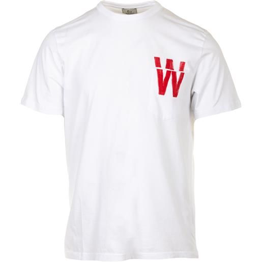 Woolrich embroiderer logo t-shirt