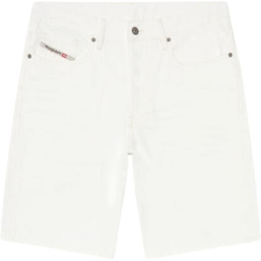 DIESEL shorts di jeans regular bianco uomo DIESEL 0civn