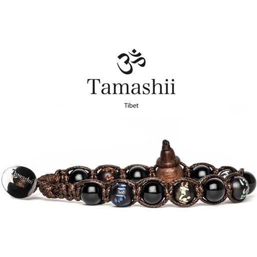 Tamashii bracciale Tamashii bhs200-1 linea mantra in onice nero
