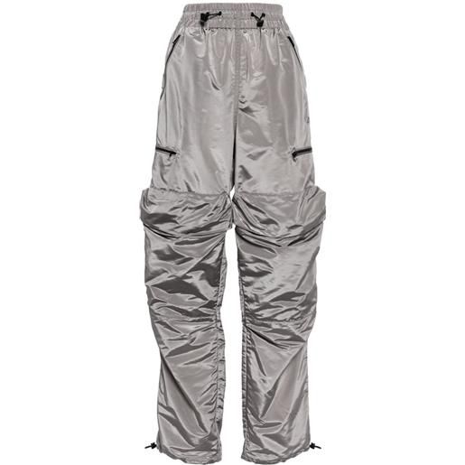 Diesel pantaloni sportivi p-windal - grigio