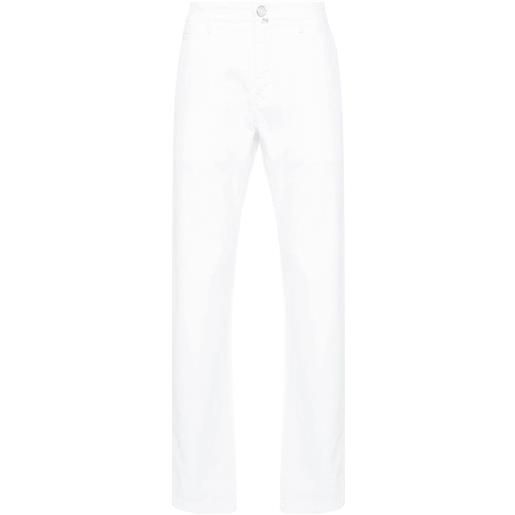 Jacob Cohën jeans slim con applicazione - bianco