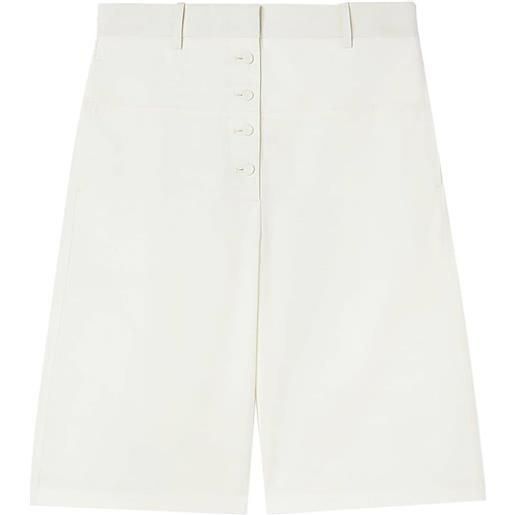 Jil Sander bermuda sartoriali - bianco