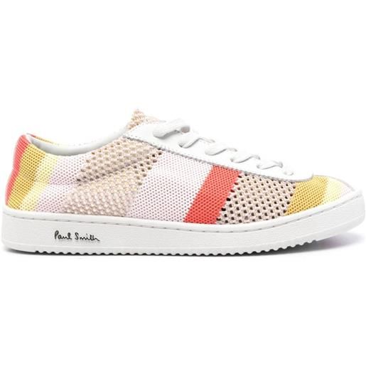 Paul Smith sneakers a righe - rosa