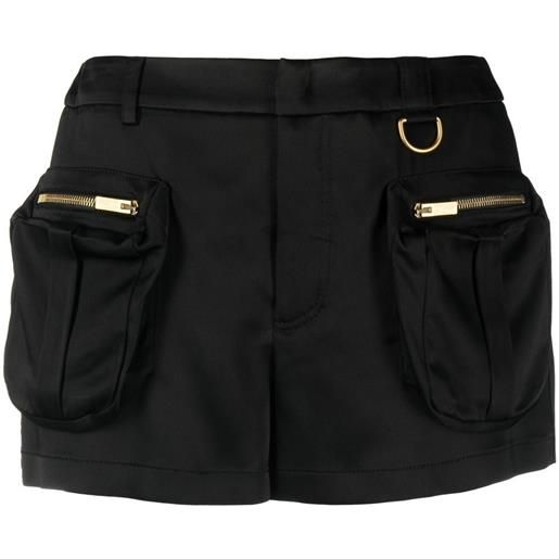 Blumarine shorts con tasche - nero