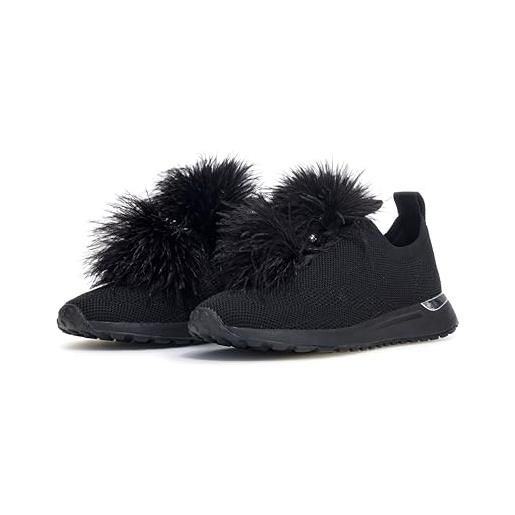 Michael Kors bodie slip on, sneaker donna, black, 38 eu