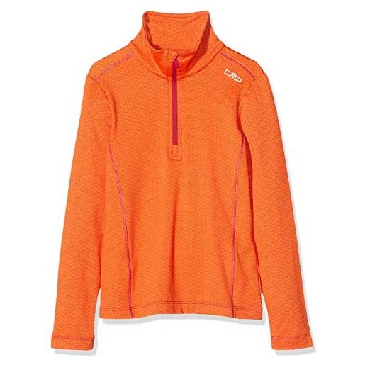 CMP 39l2525 - maglia da sci per ragazza, bambina, 39l2525, bitter-granita-orange, 176