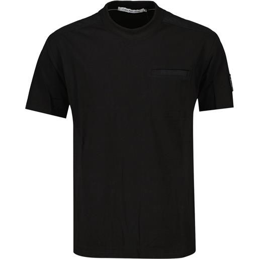 CALVIN KLEIN JEANS t-shirt retro nylon pocket
