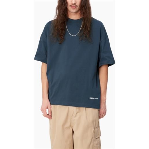T-shirt carhartt wip link blue