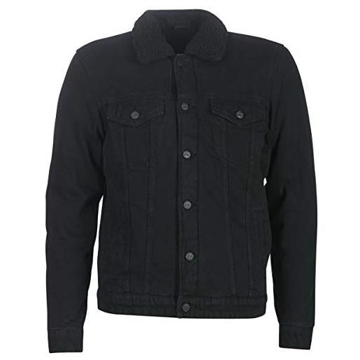 Only & Sons NOS onslouis jacket pk 3592 noos giacca in jeans, viola (black denim black denim), xx-large uomo